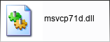 msvcp71d.dll library